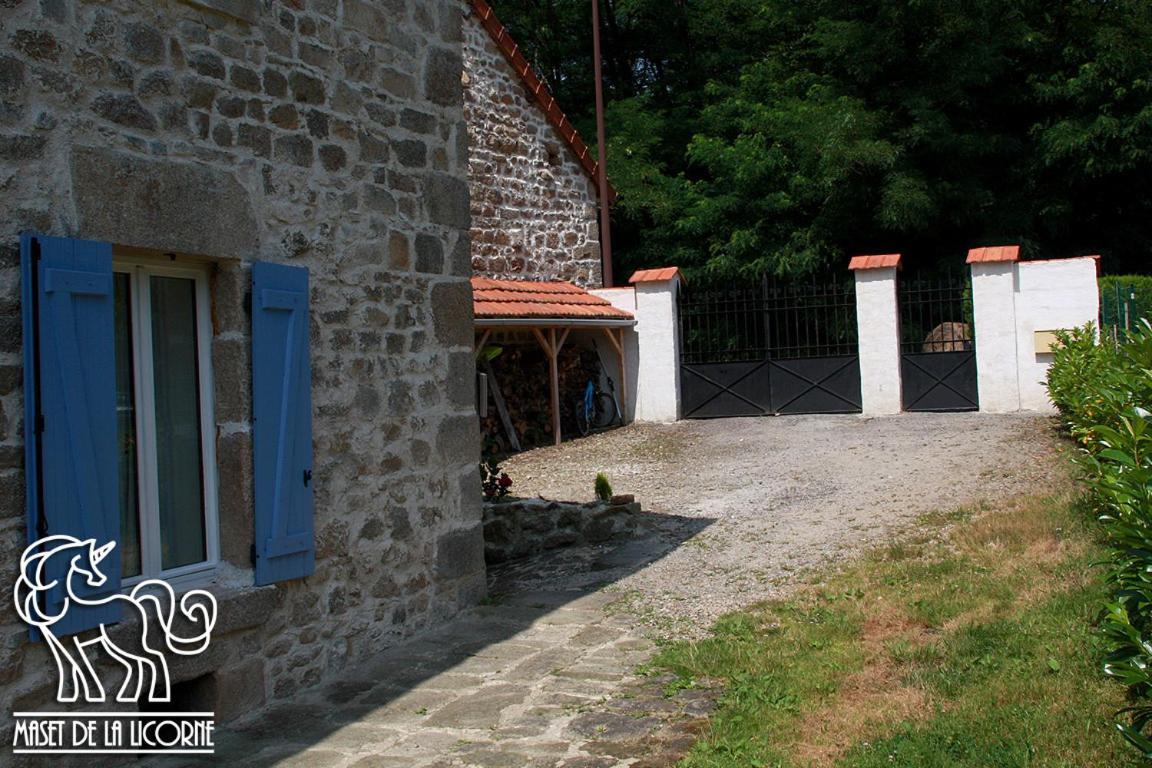 Maset De La Licorne Villa Nedde Kültér fotó